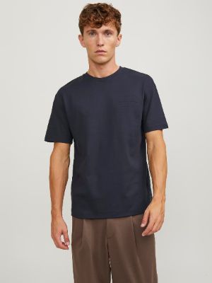 Printed Crew neck T-shirt sold by Jack & Jones
