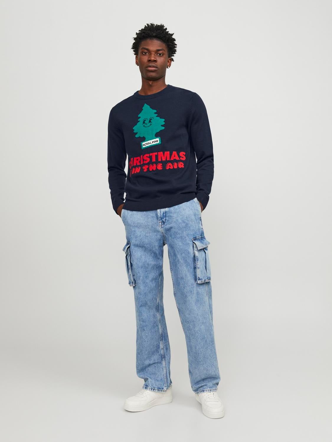 X-mas Crew Neck Jumper sold by Jack & Jones product image thumbnail 4