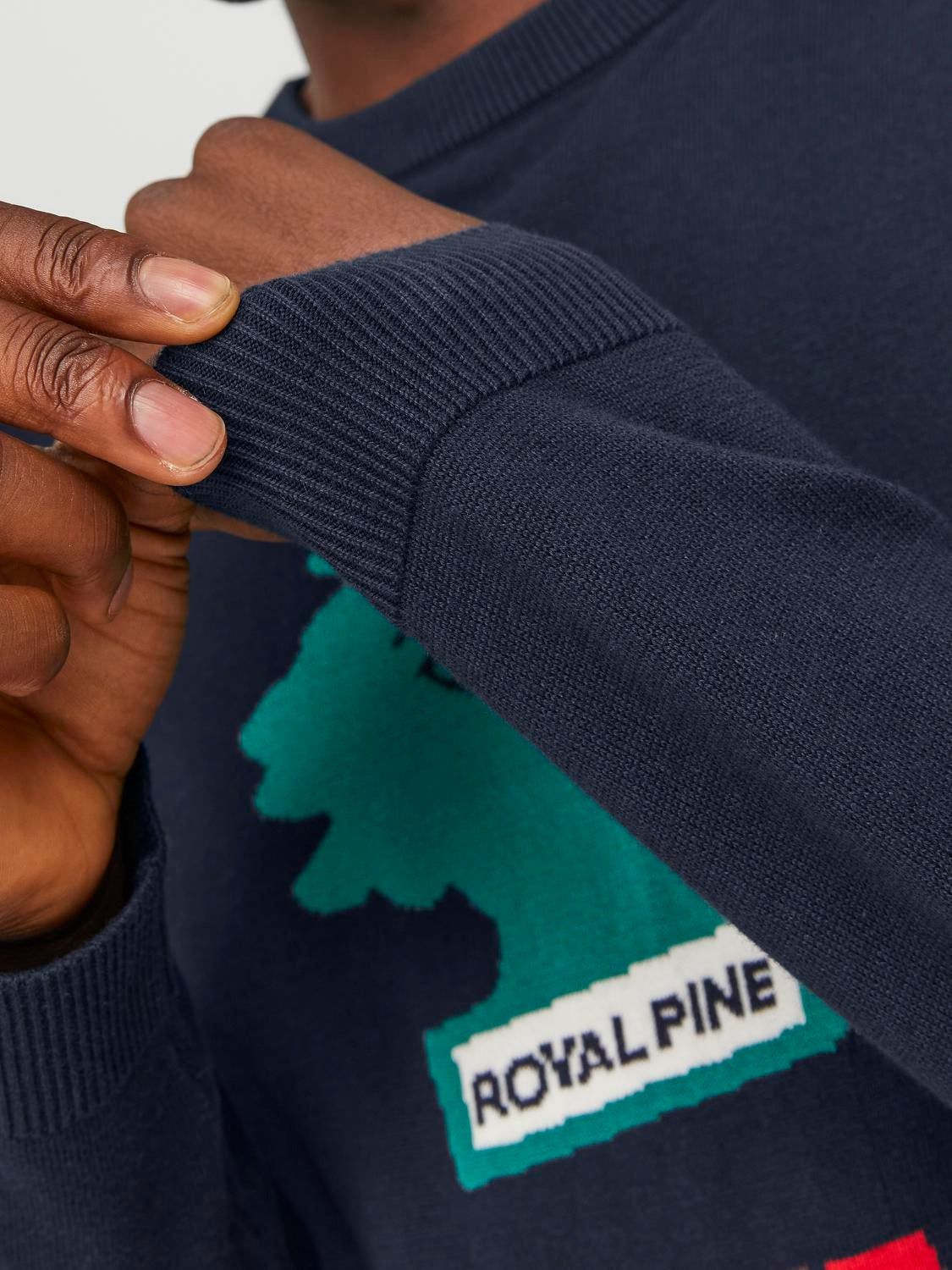 X-mas Crew Neck Jumper sold by Jack & Jones product image thumbnail 5