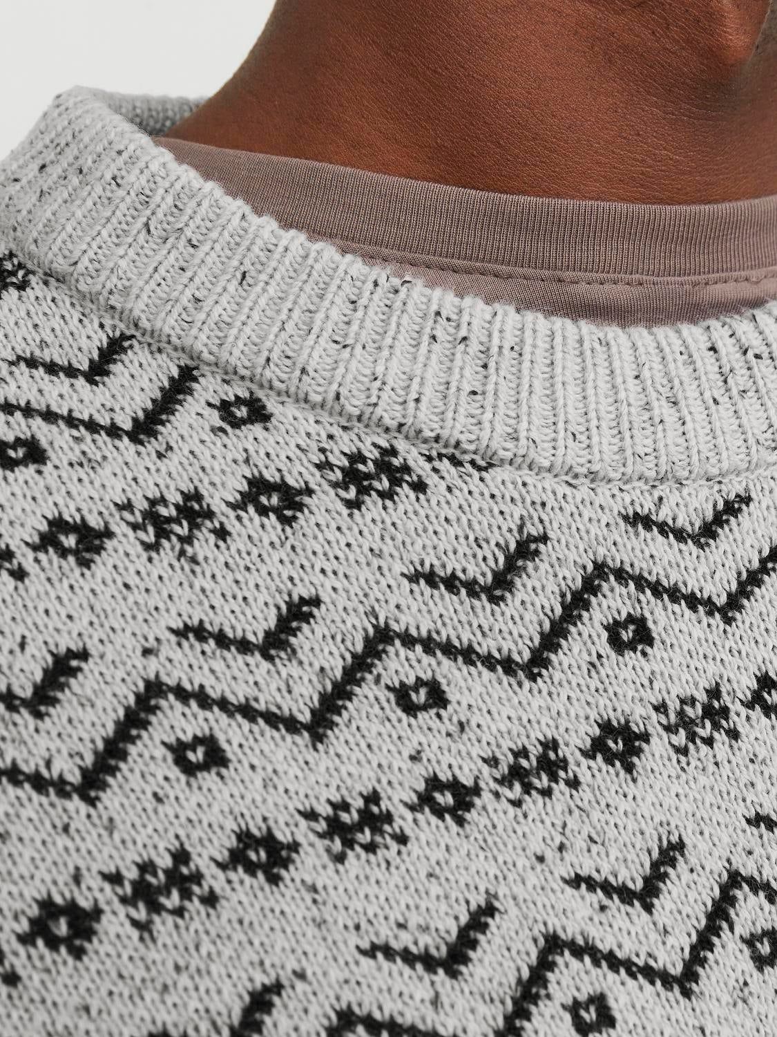 All Over Print Crew Neck Jumper sold by Jack & Jones product image thumbnail 5