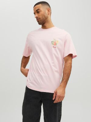 Printed Crew neck T-shirt sold by Jack & Jones