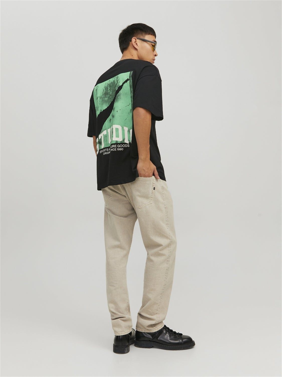 Printed Crew neck T-shirt sold by Jack & Jones product image thumbnail 2