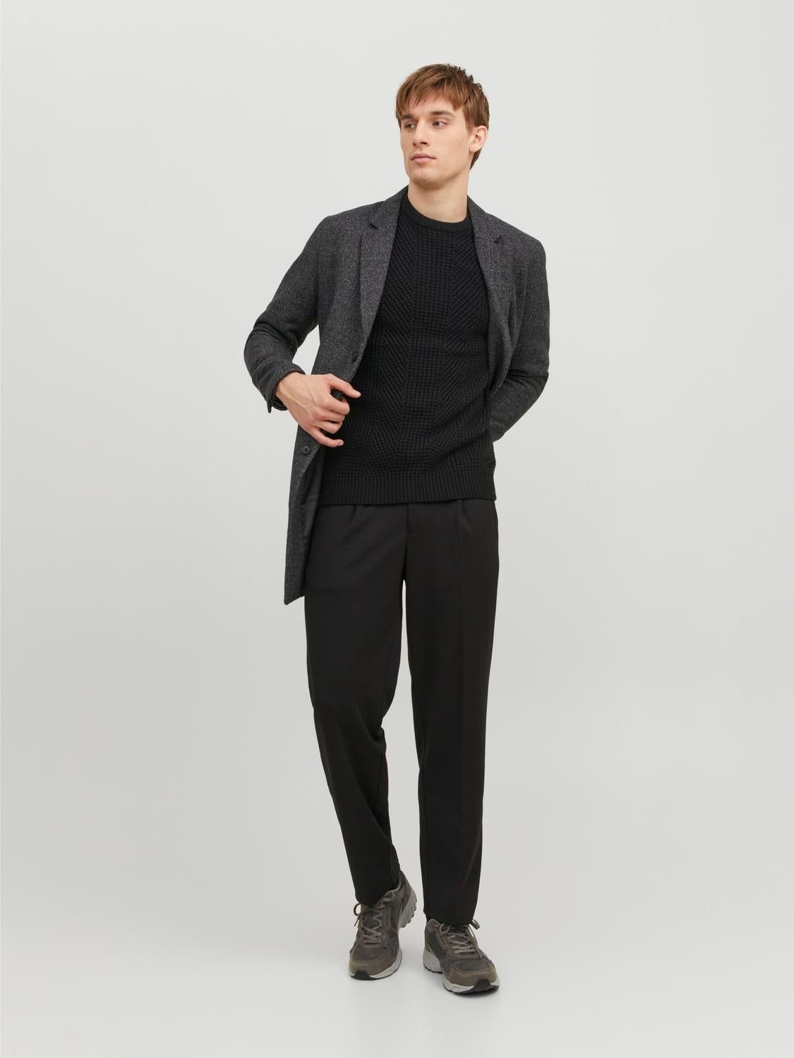 Plain Crew Neck Jumper sold by Jack & Jones product image thumbnail 4