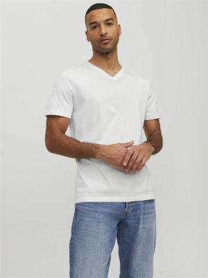Plain V-Neck T-shirt sold by Jack & Jones