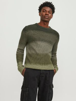 Striped Crew Neck Jumper sold by Jack & Jones