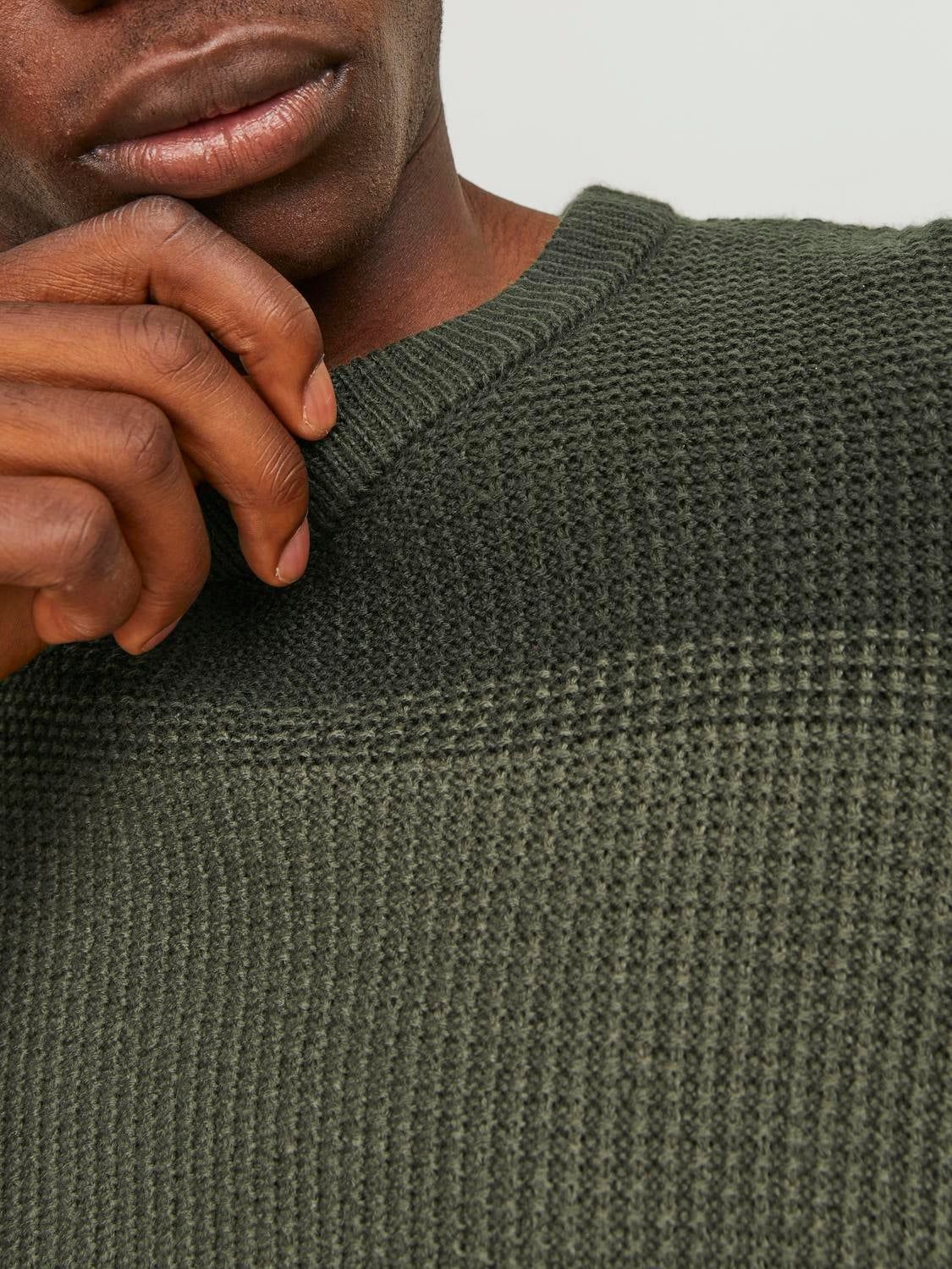 Striped Crew Neck Jumper sold by Jack & Jones product image thumbnail 5