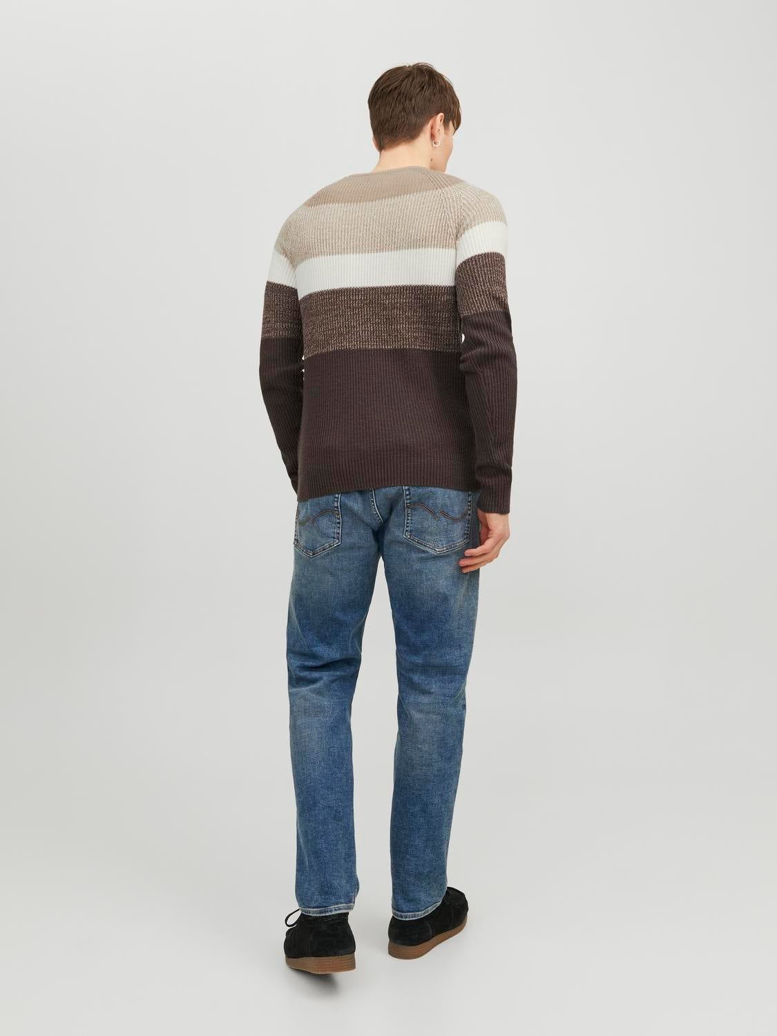 Plain Crew Neck Jumper sold by Jack & Jones product image thumbnail 2