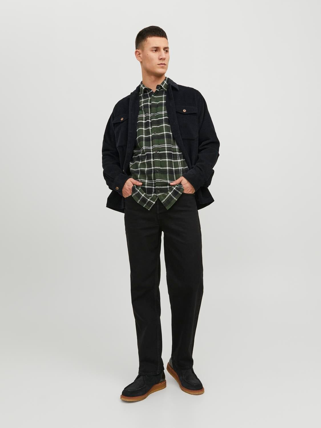 Slim Fit Checked shirt sold by Jack & Jones product image thumbnail 4