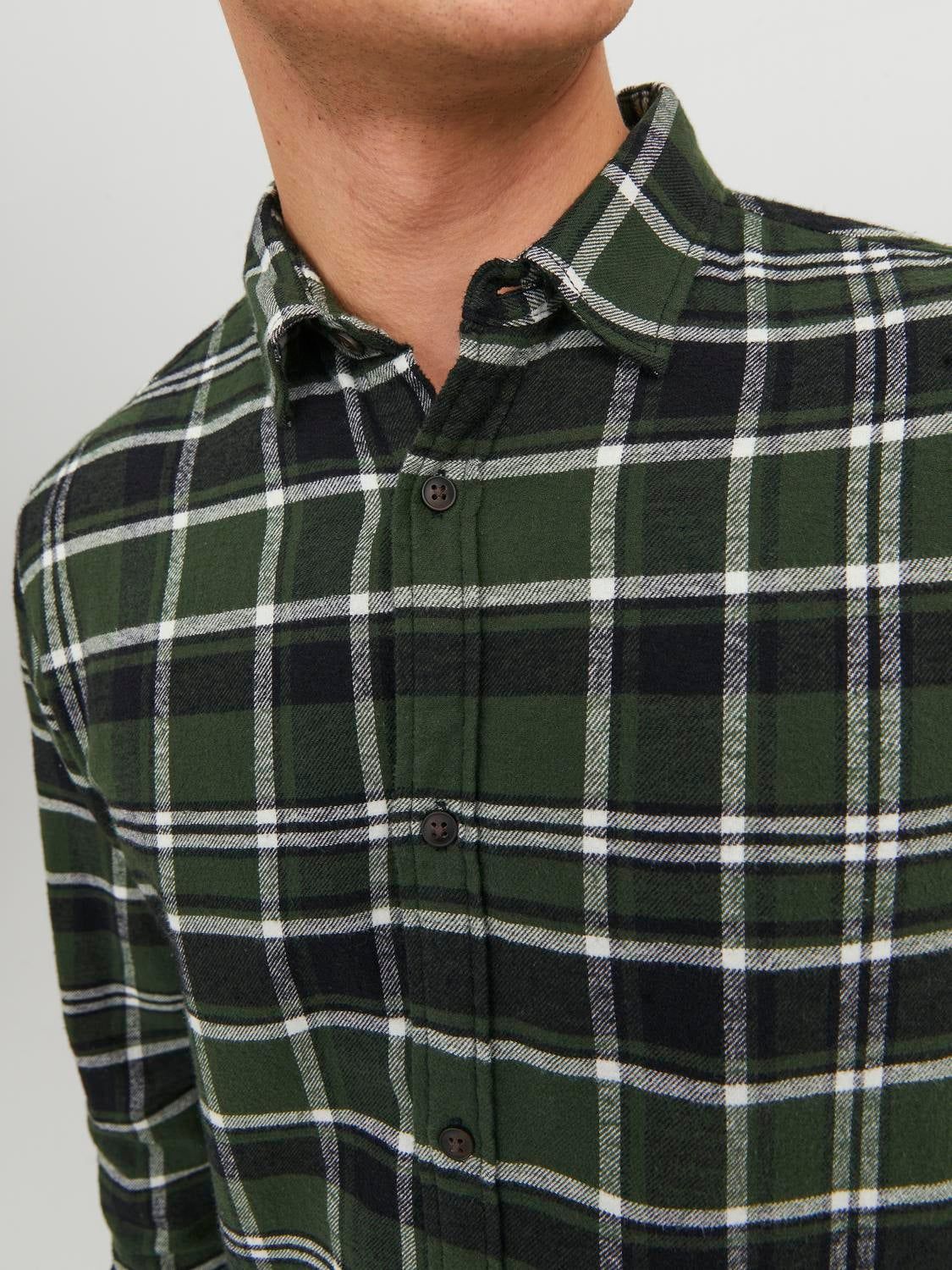 Slim Fit Checked shirt sold by Jack & Jones product image thumbnail 5