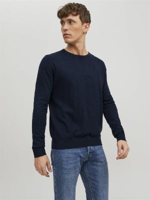 Plain Crew Neck Jumper sold by Jack & Jones