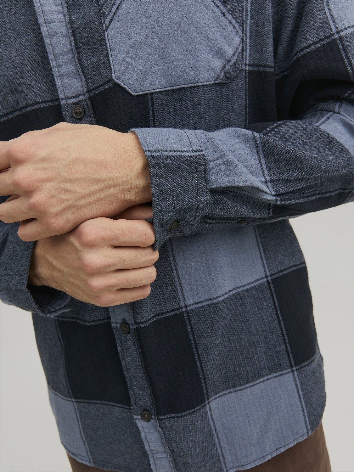 Comfort Fit Checked shirt sold by Jack & Jones product image thumbnail 5