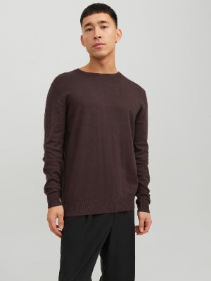Plain Crew Neck Jumper sold by Jack & Jones