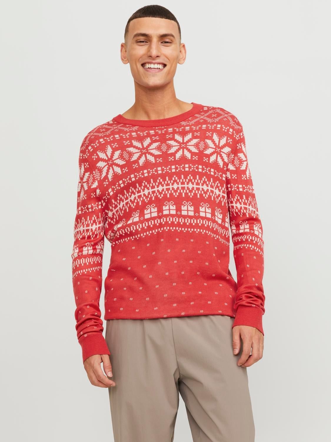 X-mas Crew Neck Jumper sold by Jack & Jones