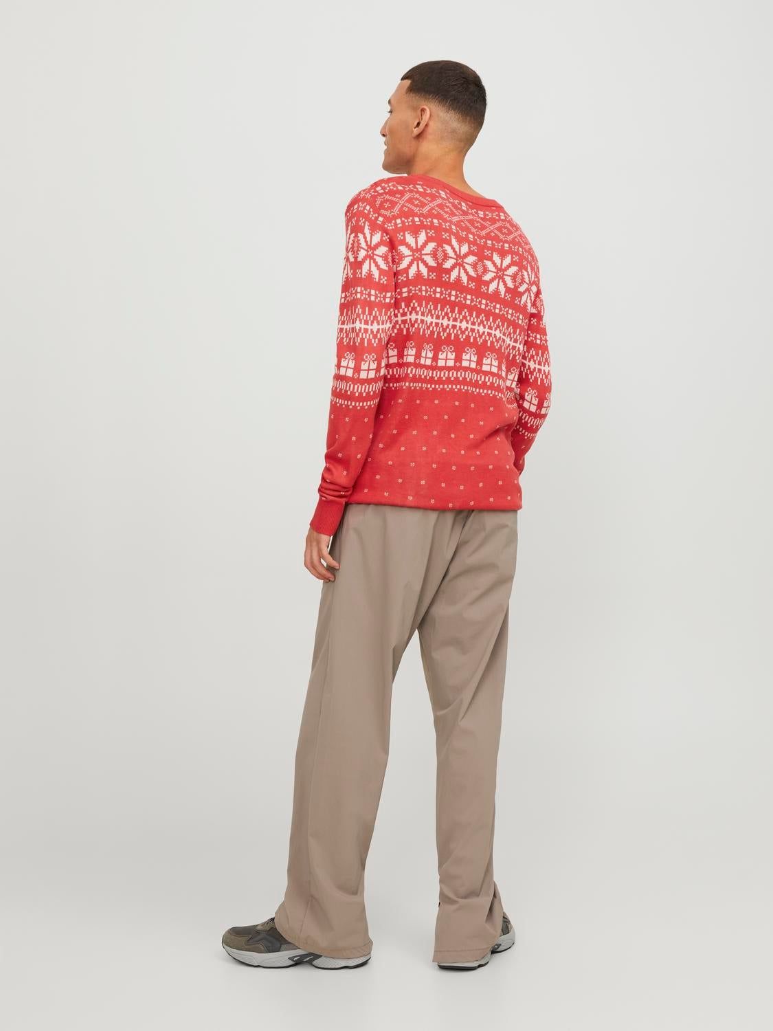 X-mas Crew Neck Jumper sold by Jack & Jones product image thumbnail 2