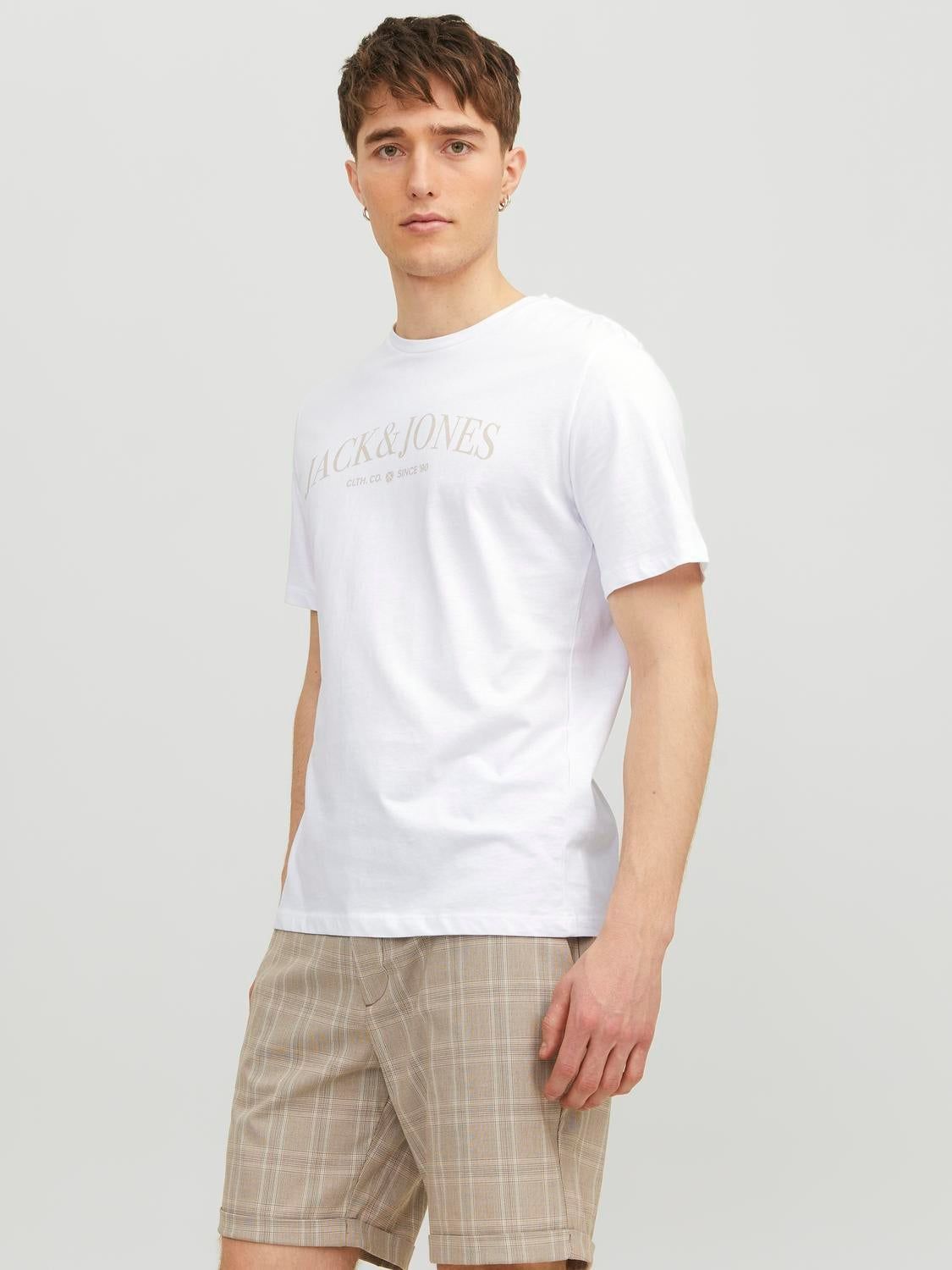 Logo Crew neck T-shirt sold by Jack & Jones