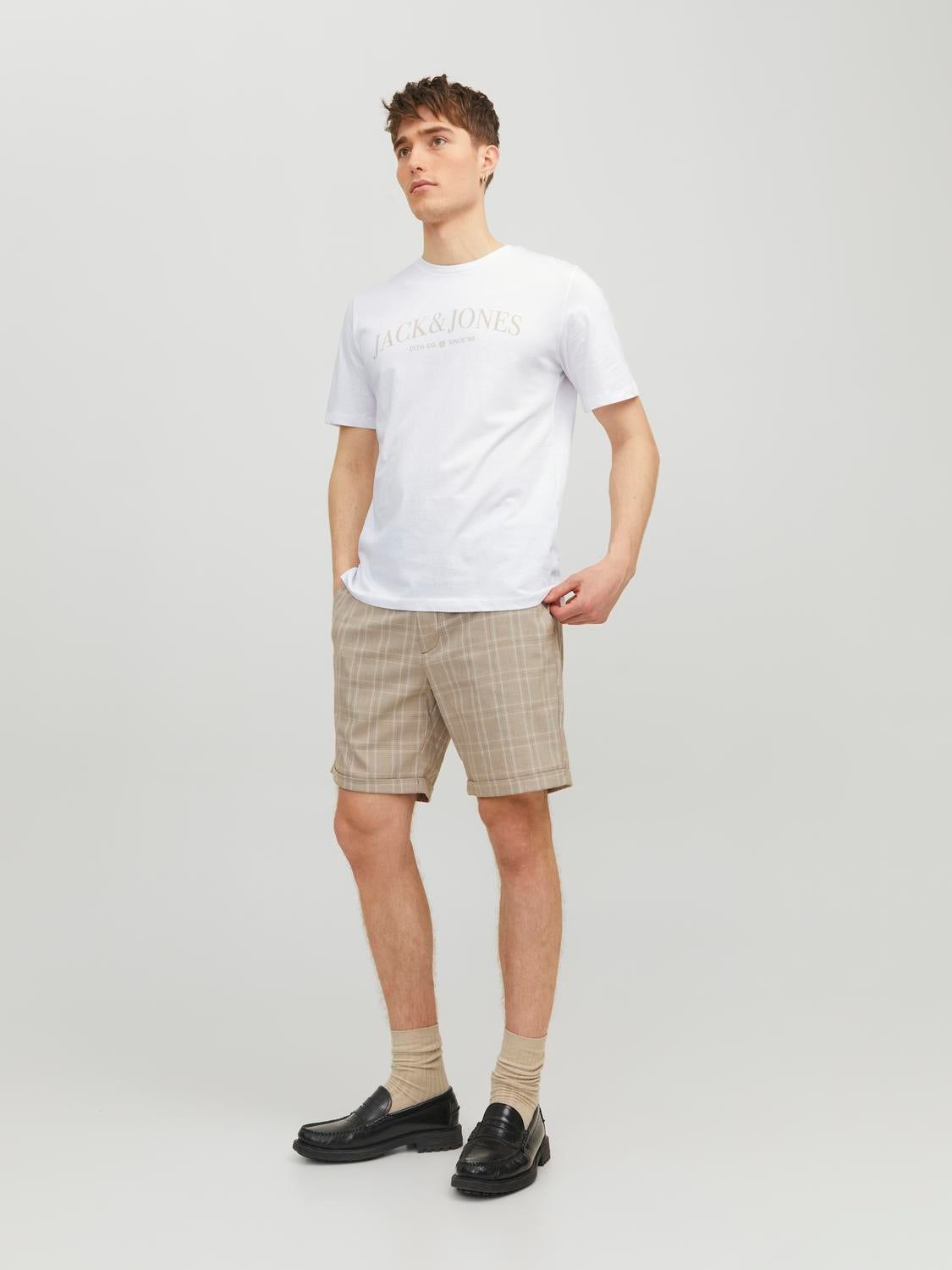 Logo Crew neck T-shirt sold by Jack & Jones product image thumbnail 4