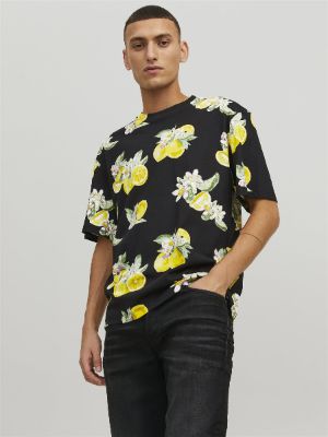 Floral Crew neck T-shirt sold by Jack & Jones