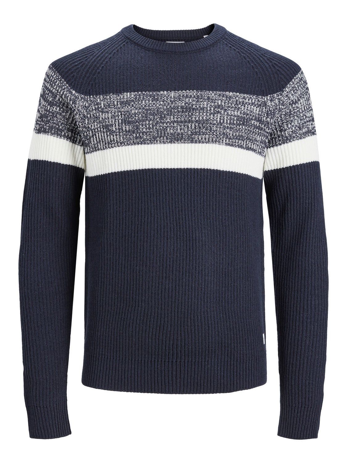 Plain Crew Neck Jumper sold by Jack & Jones product image thumbnail 3