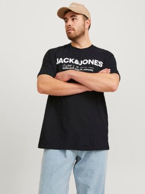 Plus Size Printed T-shirt sold by Jack & Jones