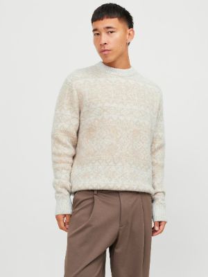 All Over Print Crew Neck Jumper sold by Jack & Jones