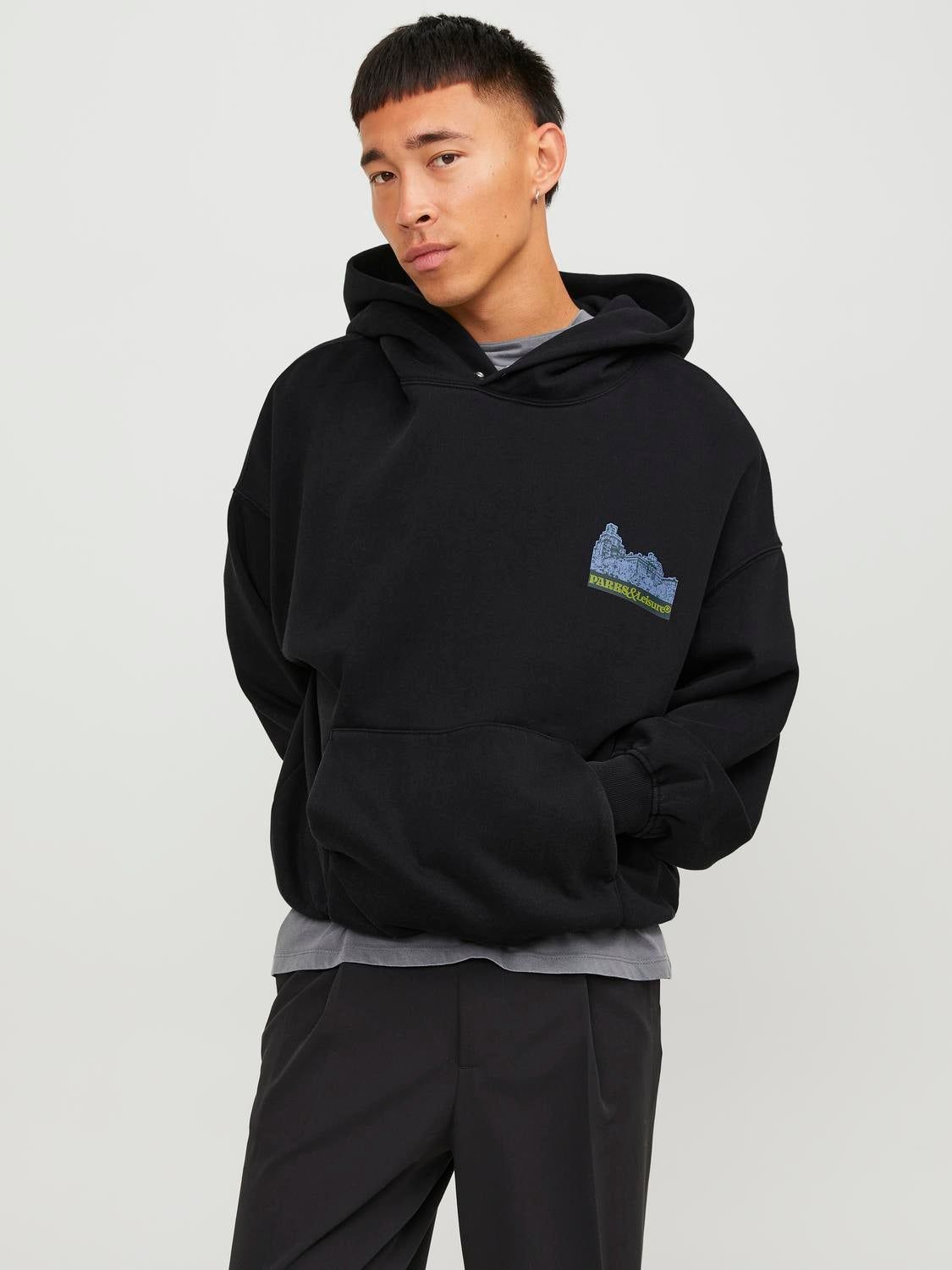 Printed Hoodie sold by Jack & Jones
