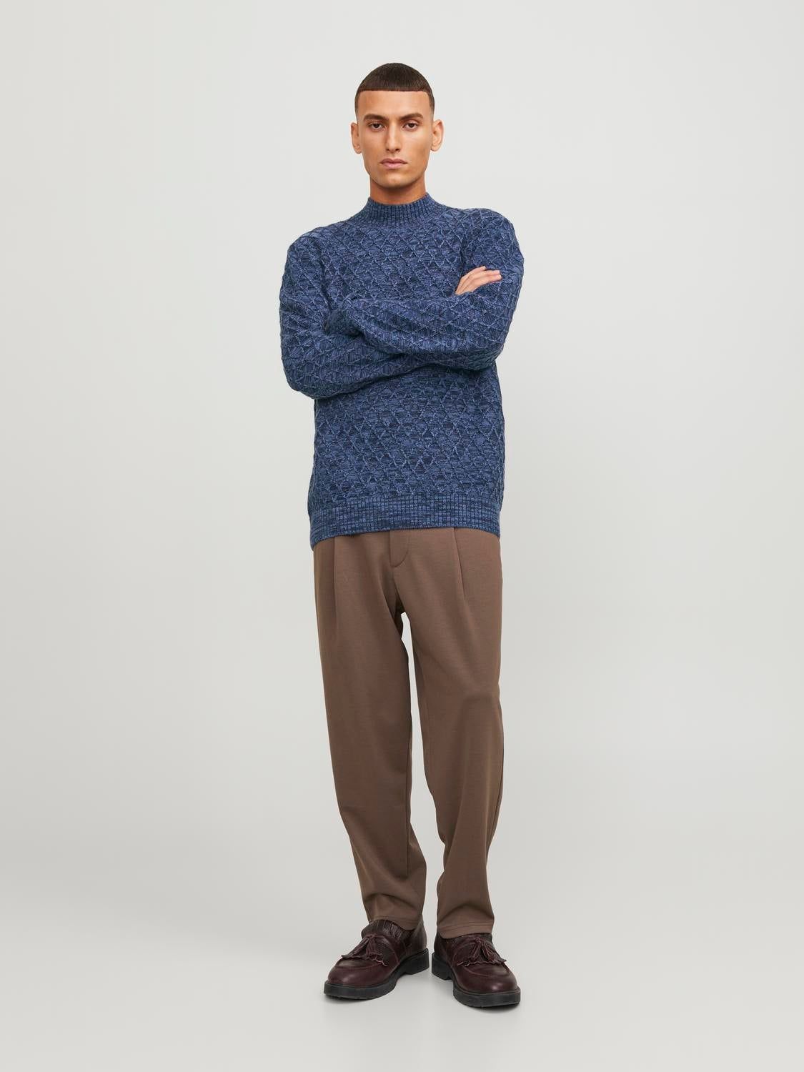 Plain Crew Neck Jumper sold by Jack & Jones product image thumbnail 4