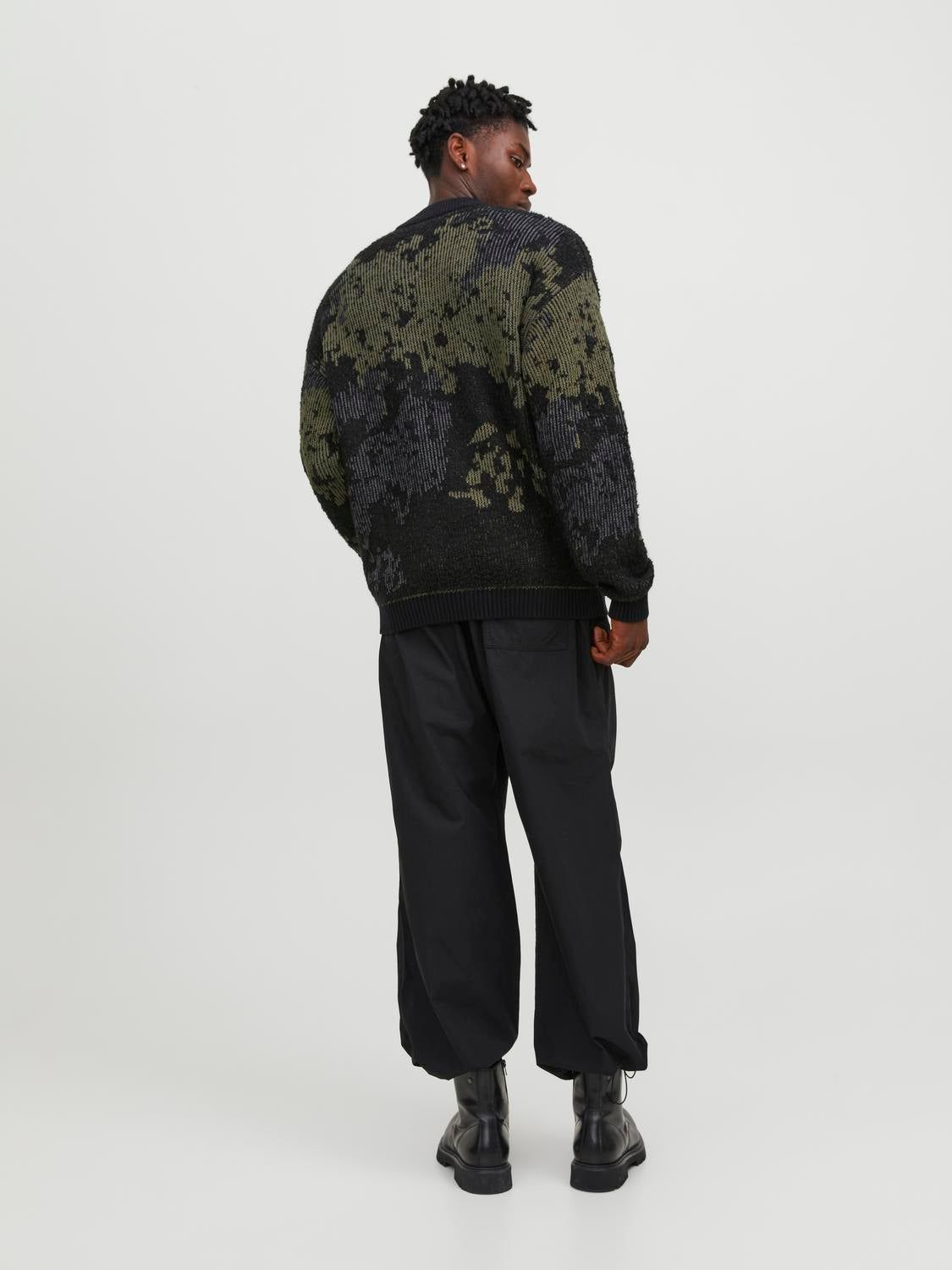 Plain Crew Neck Jumper sold by Jack & Jones product image thumbnail 2