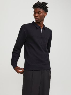Plain Half Zip Sweatshirt sold by Jack & Jones