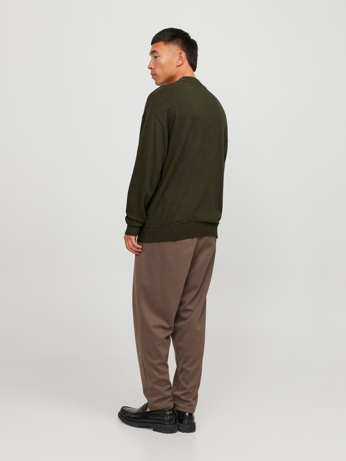 Plain Crew Neck Jumper sold by Jack & Jones product image thumbnail 2