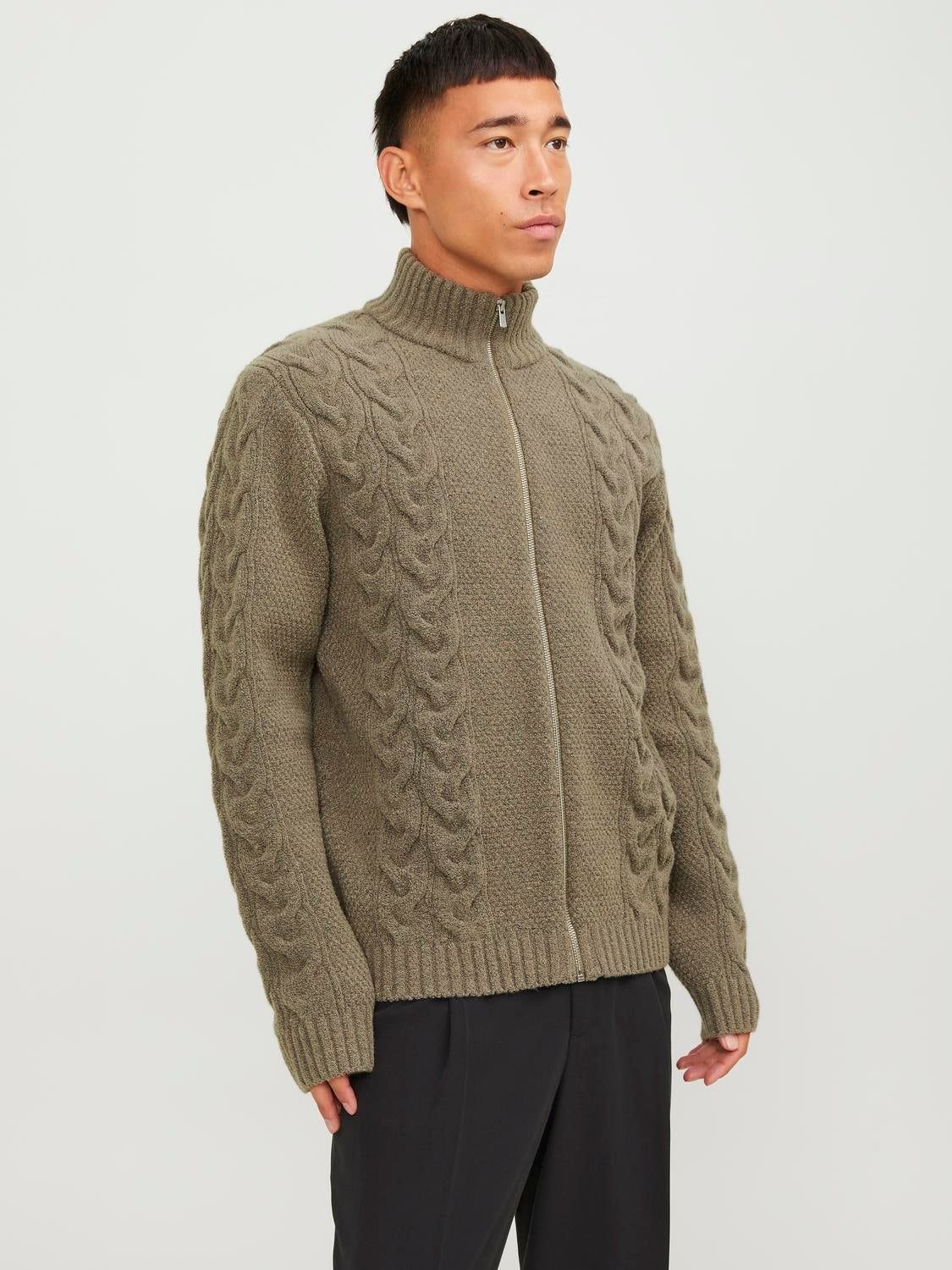 Plain Zip Jumper sold by Jack & Jones