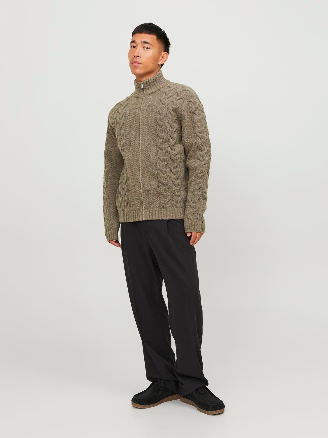 Plain Zip Jumper sold by Jack & Jones product image thumbnail 4