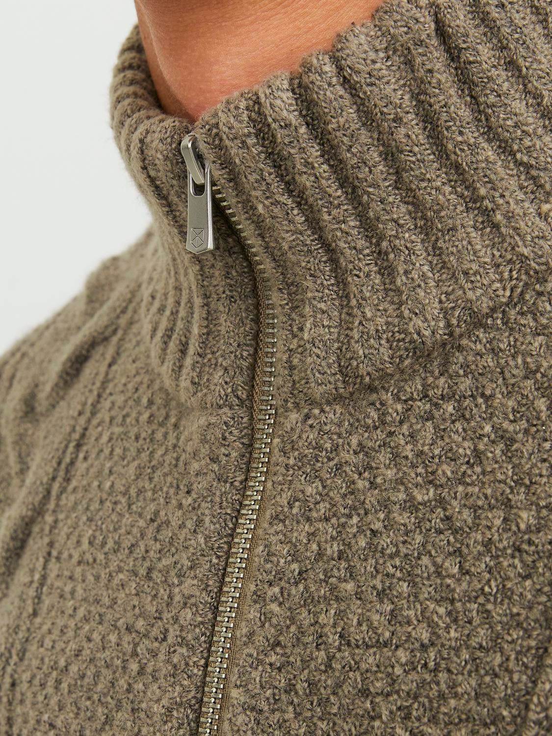 Plain Zip Jumper sold by Jack & Jones product image thumbnail 5
