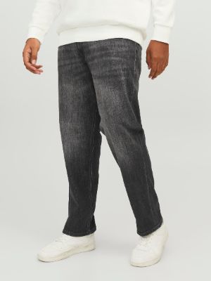 Plus Size JJIMIKE JJORIGINAL GE 218 PLS Tapered fit jeans sold by Jack & Jones