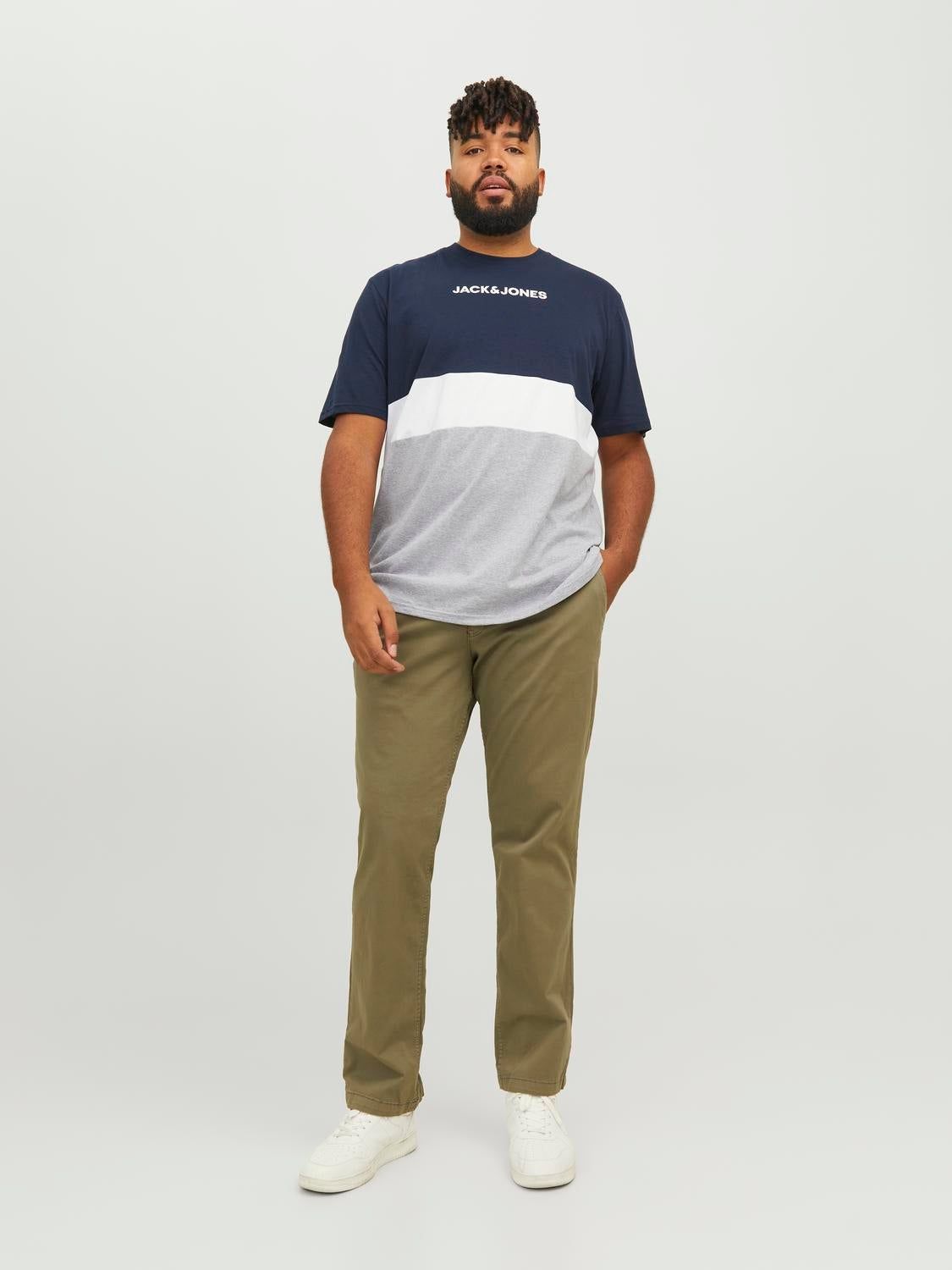 Plus Size Regular Fit Chino trousers sold by Jack & Jones product image thumbnail 5