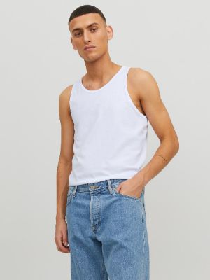 Plain Crew neck Tank top sold by Jack & Jones