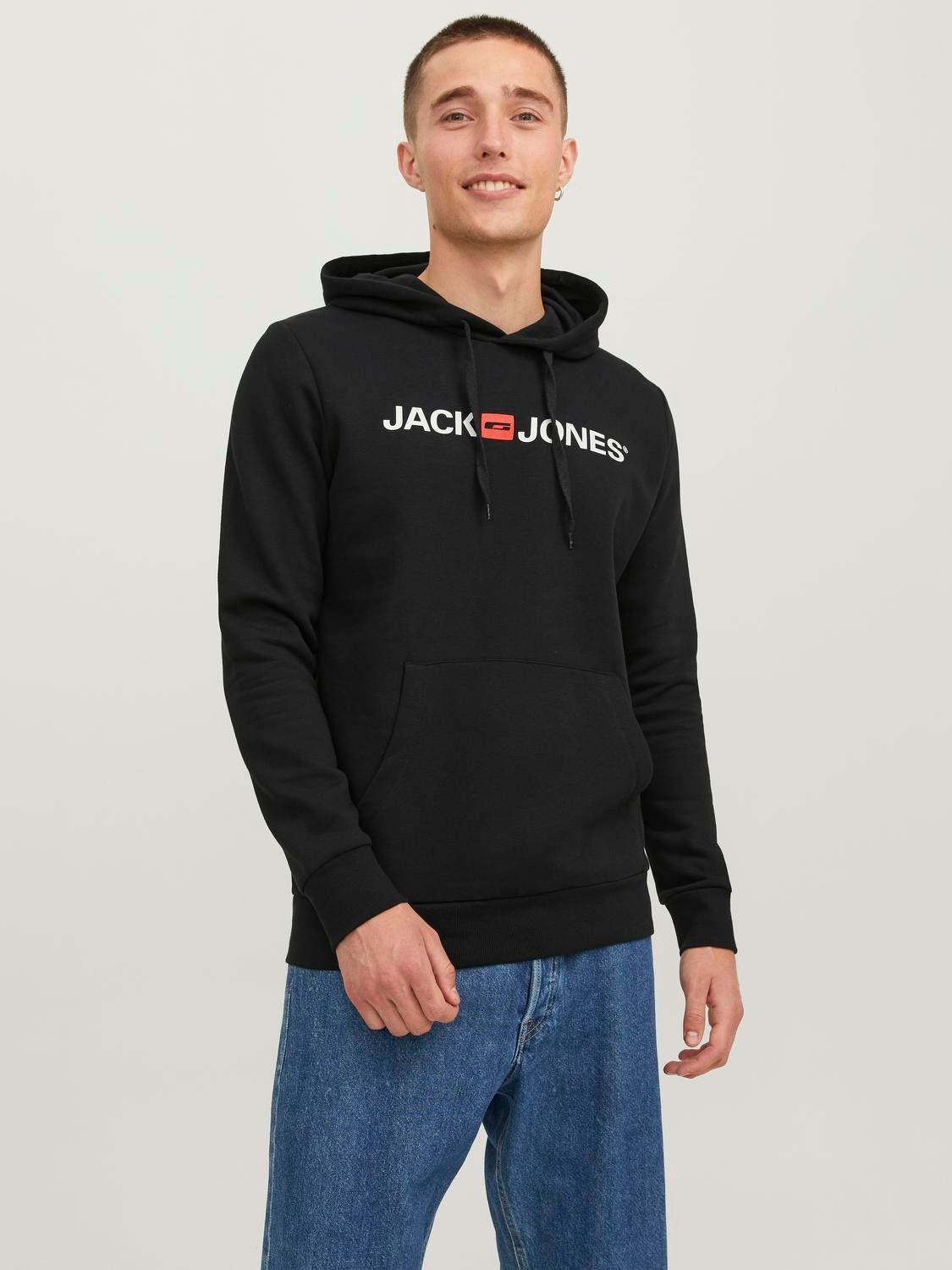 Logo Hoodie sold by Jack & Jones