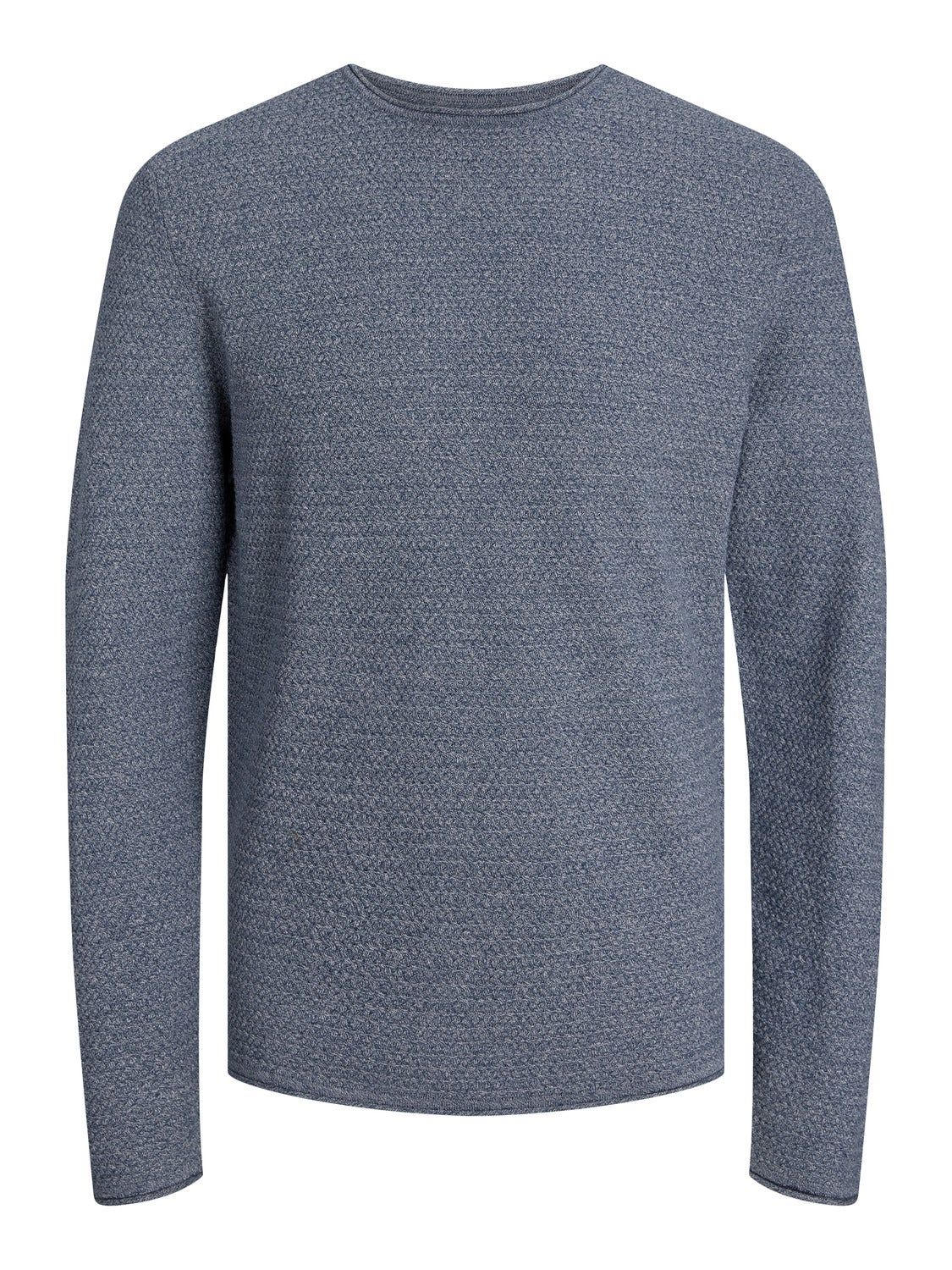 Plain Crew Neck Jumper sold by Jack & Jones product image thumbnail 3