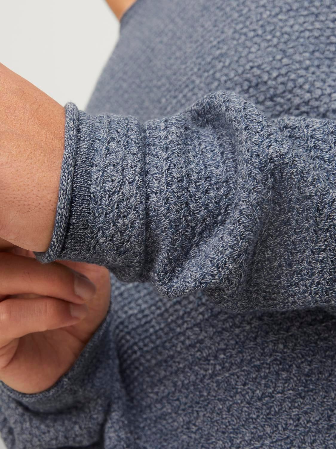 Plain Crew Neck Jumper sold by Jack & Jones product image thumbnail 5