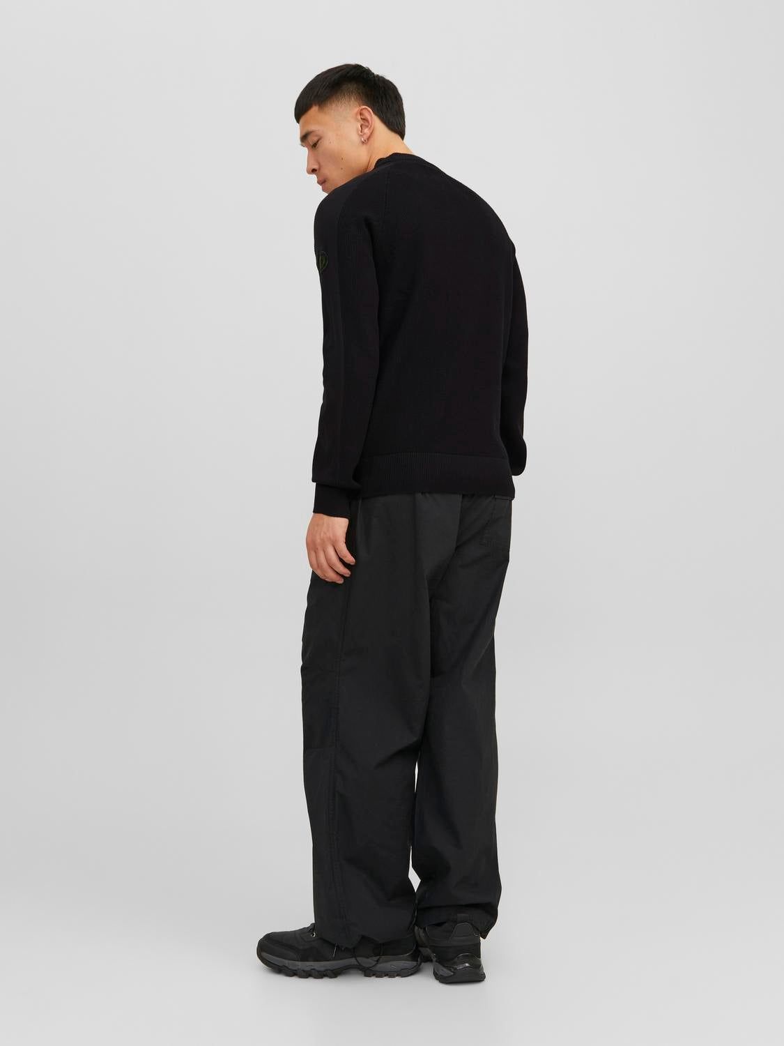 Plain Crew Neck Jumper sold by Jack & Jones product image thumbnail 2
