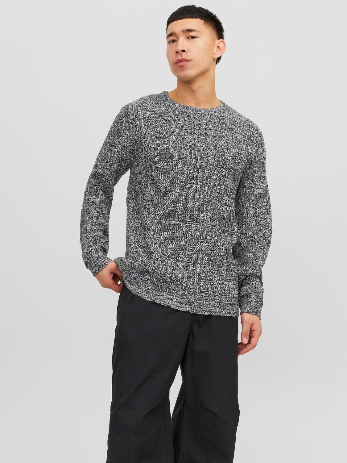 Striped Crew Neck Jumper sold by Jack & Jones
