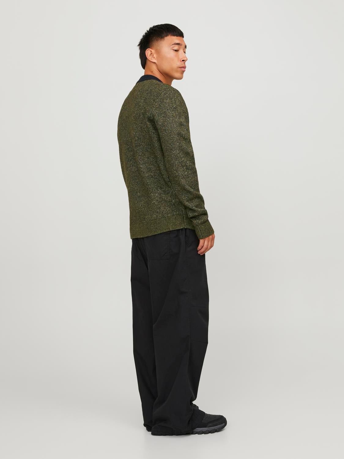 Melange Crew Neck Jumper sold by Jack & Jones product image thumbnail 2