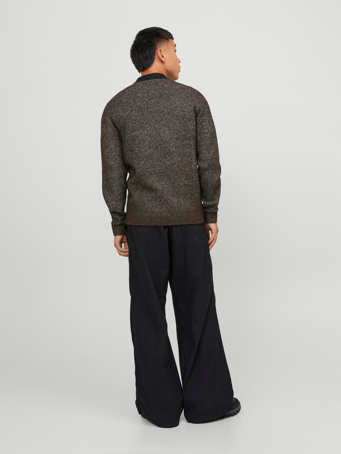Melange Crew Neck Jumper sold by Jack & Jones product image thumbnail 2