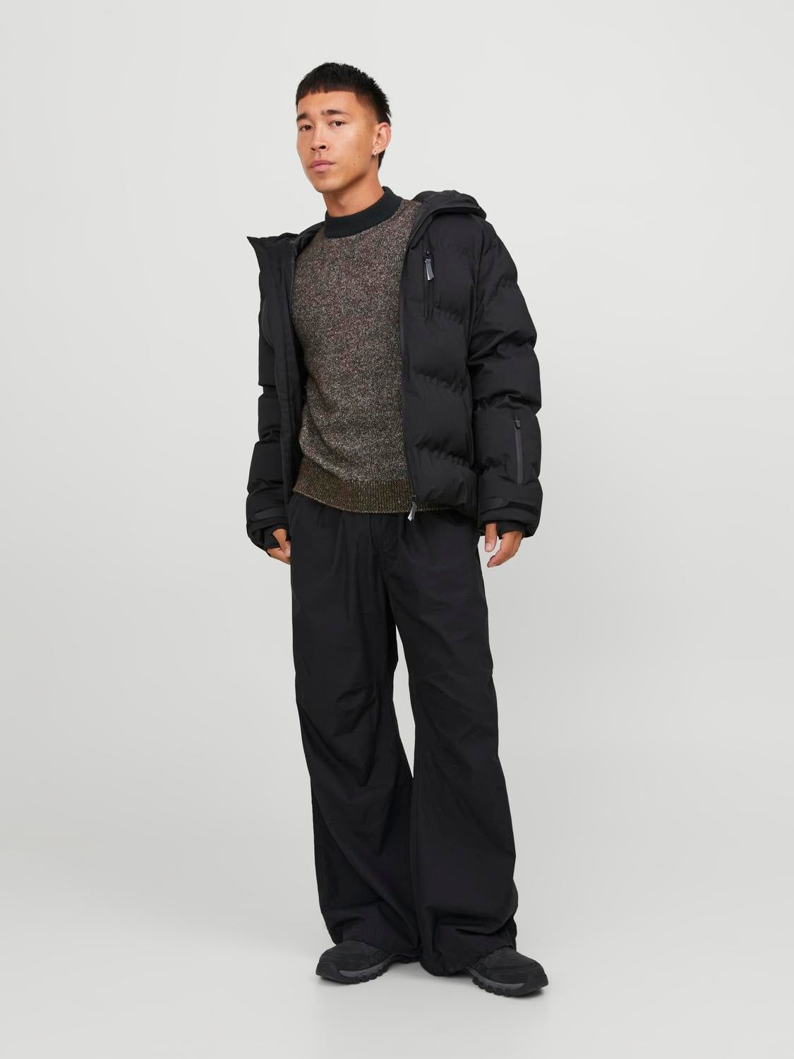 Melange Crew Neck Jumper sold by Jack & Jones product image thumbnail 4