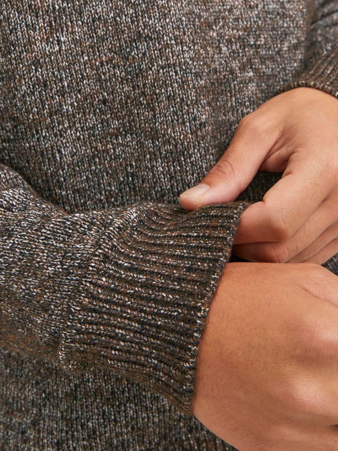 Melange Crew Neck Jumper sold by Jack & Jones product image thumbnail 5