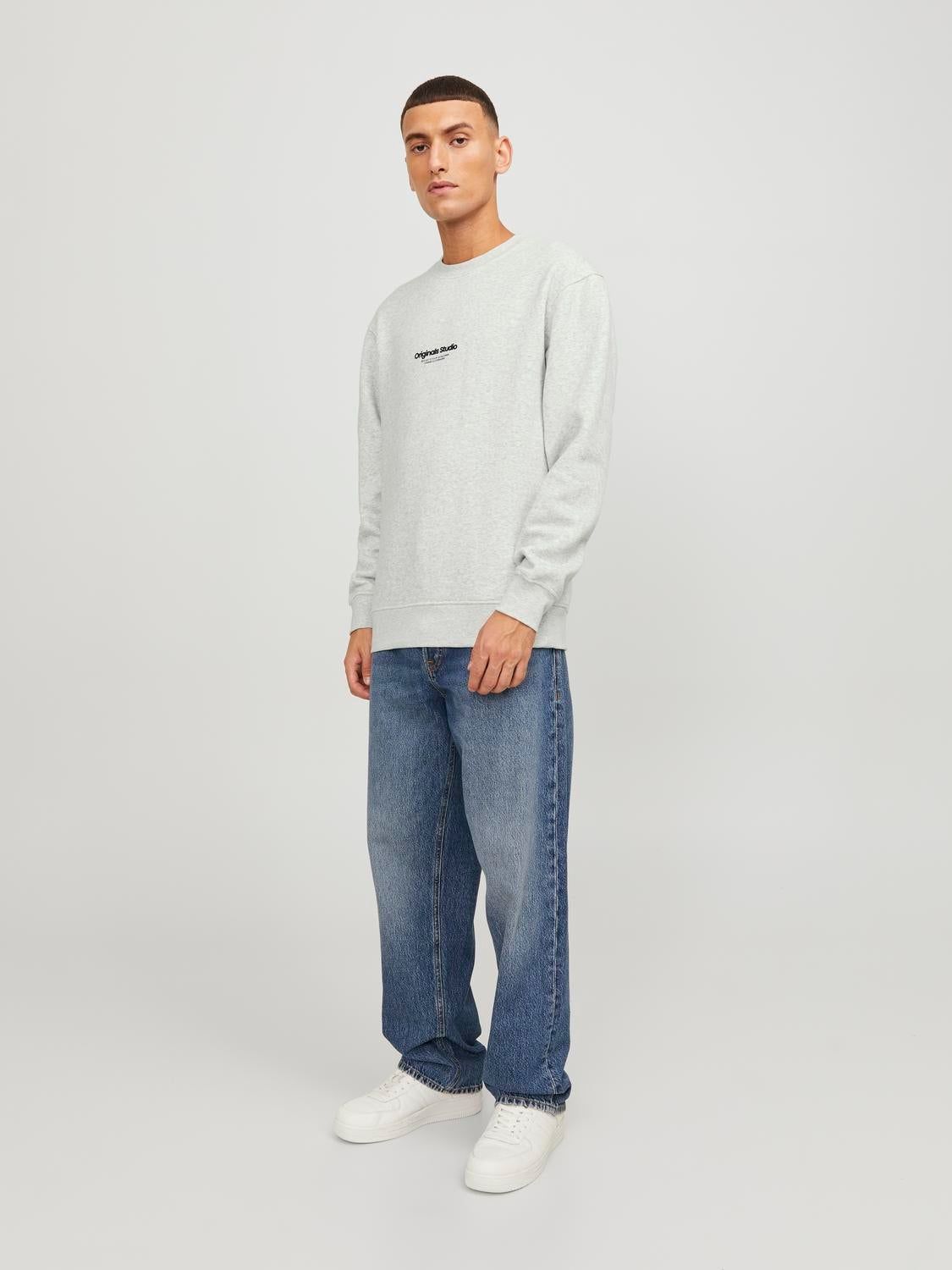 Printed Crewn Neck Sweatshirt sold by Jack & Jones product image thumbnail 4