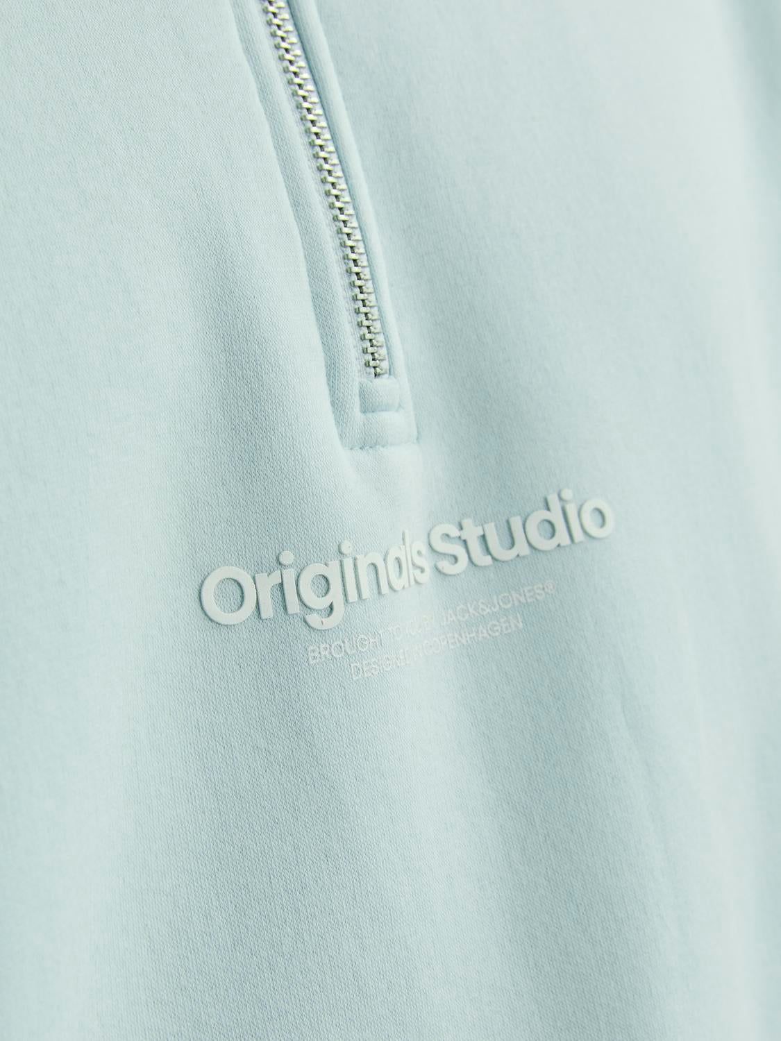 Text Half Zip Sweatshirt sold by Jack & Jones product image thumbnail 5