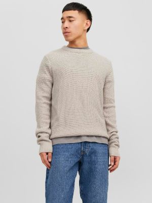 Plain Crew Neck Jumper sold by Jack & Jones