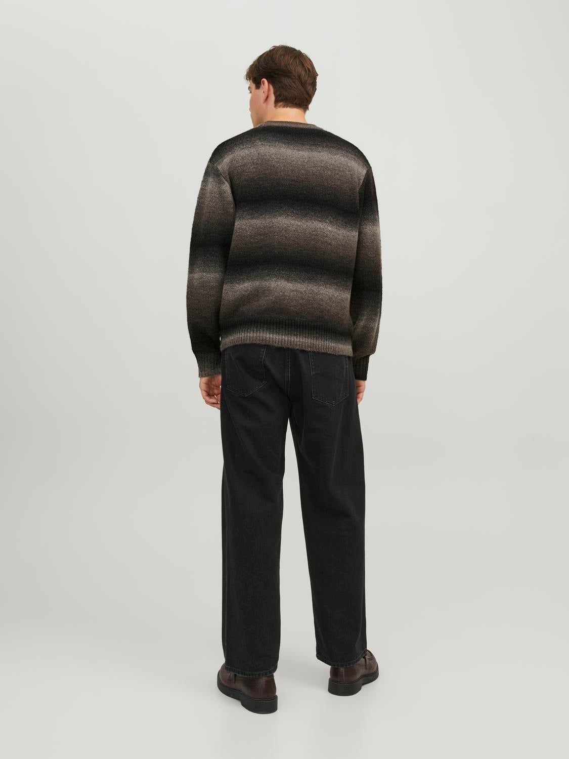 Striped Crew Neck Jumper sold by Jack & Jones product image thumbnail 2