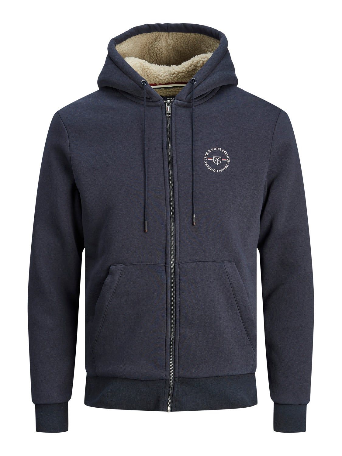 Logo Zip Hoodie sold by Jack & Jones product image thumbnail 3