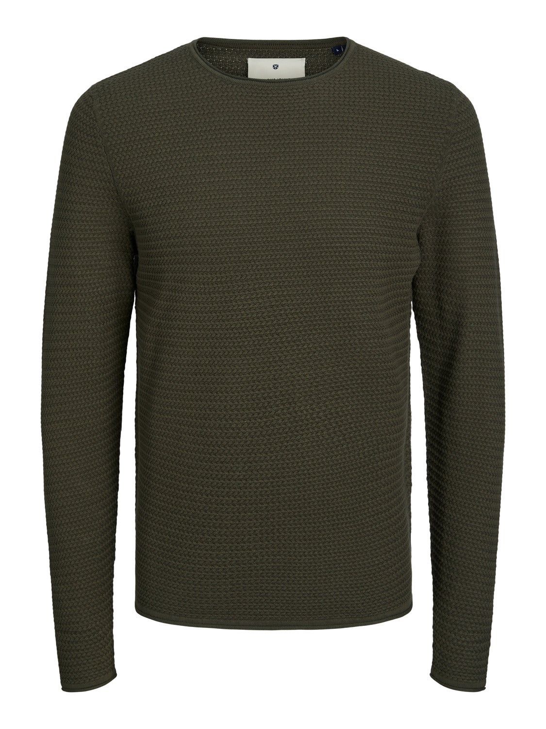 Plain Crew Neck Jumper sold by Jack & Jones product image thumbnail 3